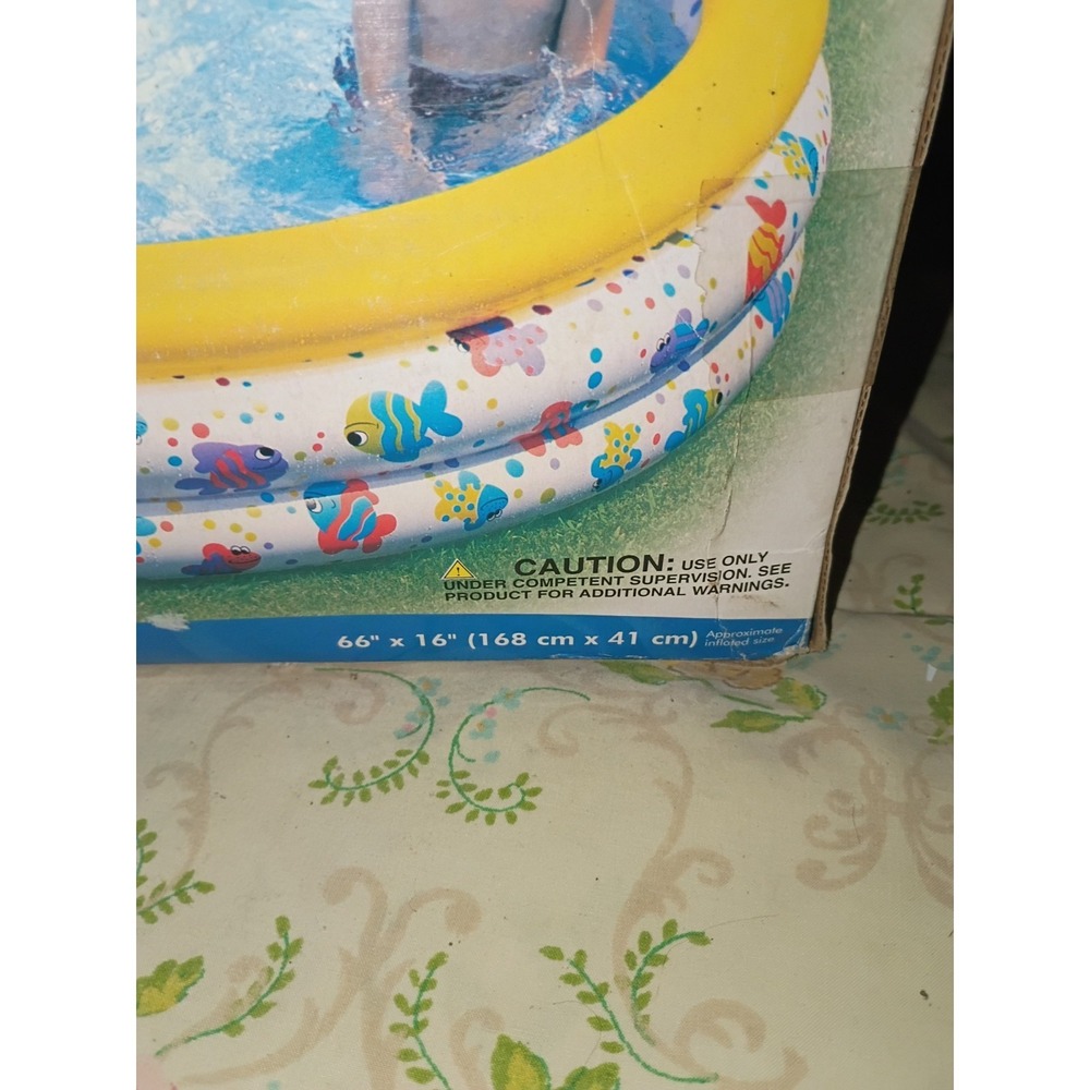 Intex Wet Set Inflatable Pool Fun Fish 66"X16" Sealed - Picture 3 of 5
